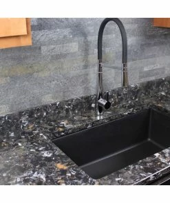 Discount 🛒 Transolid Bell'arte Pull Down Brass Kitchen Faucet, Chrome/Black ⭐ -Moen - shop d2014bf90a709f16 5132 w800 h800 b0 p0