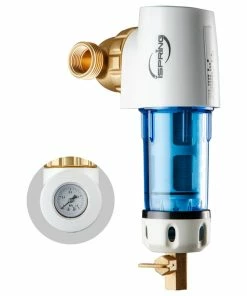Outlet 🥰 ISpring Water Systems ISpring WSP-GR Series Reusable Spin Down Sediment Water Filter, 50 Micron 👍