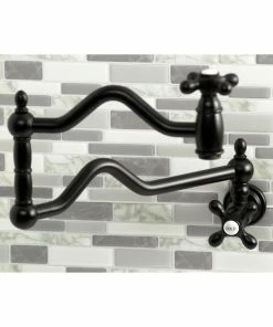 Outlet β Kingston Brass KS2100AX Heritage Wall Mount Pot Filler, Matte Black π 9 Outlet β Kingston Brass KS2100AX Heritage Wall Mount Pot Filler, Matte Black π -Moen - shop d99149db013a568c 0228 w800 h800 b0 p0