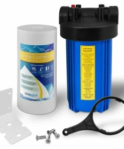 Best Pirce 🔥 Ronaqua 10" Big Blue Whole House Water Filter With Sediment Water Filter 5 Micron 🔥