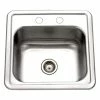 Buy 🌟 Houzer Inc. Houzer 1515-6BS Hospitality 15" Single Basin Drop In 24-Gauge - Stainless Steel 😍 -Moen - shop ead1e2480f0797f3 6876 w800 h800 b1 p0