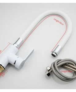 Hot Sale π Fontana Showers Benevento White Deck Mounted Chrome Brass Kitchen Faucet π― 20 Hot Sale π Fontana Showers Benevento White Deck Mounted Chrome Brass Kitchen Faucet π― -Moen - shop ebc1fff60a37fe09 3292 w800 h800 b0 p0