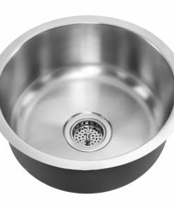 Top 10 ⌛ Magnus Stainless Steel 18-Gauge Single Bowl Round Bar Sink With Arc Kitchen Faucet ❤️ -Moen - shop f0a125f70fd7ab0e 9794 w800 h800 b1 p0