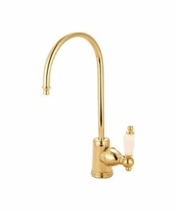 Deals 👍 Kingston Brass Gourmetier KS7192PL Victorian Water Filtration Faucet, Polished Brass ✔️