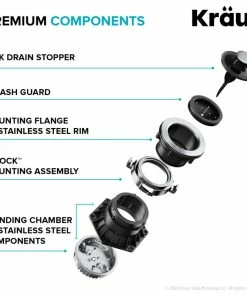 Best Sale 🧨 Kraus USA, Inc. WasteMate Continuous Feed Garbage Disposal With 1 HP Motor For Kitchen Sink 👏 -Moen - shop f231d0da028fbbc9 5929 w800 h800 b1 p0