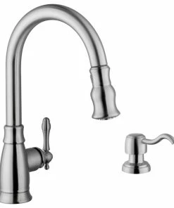 Flash Sale ❤️ Magnus 18-Gauge Stainless Steel Single Bowl Bar Sink With Arc Kitchen Faucet 😀 -Moen - shop f2d138410ed58aa0 8823 w800 h800 b1 p0