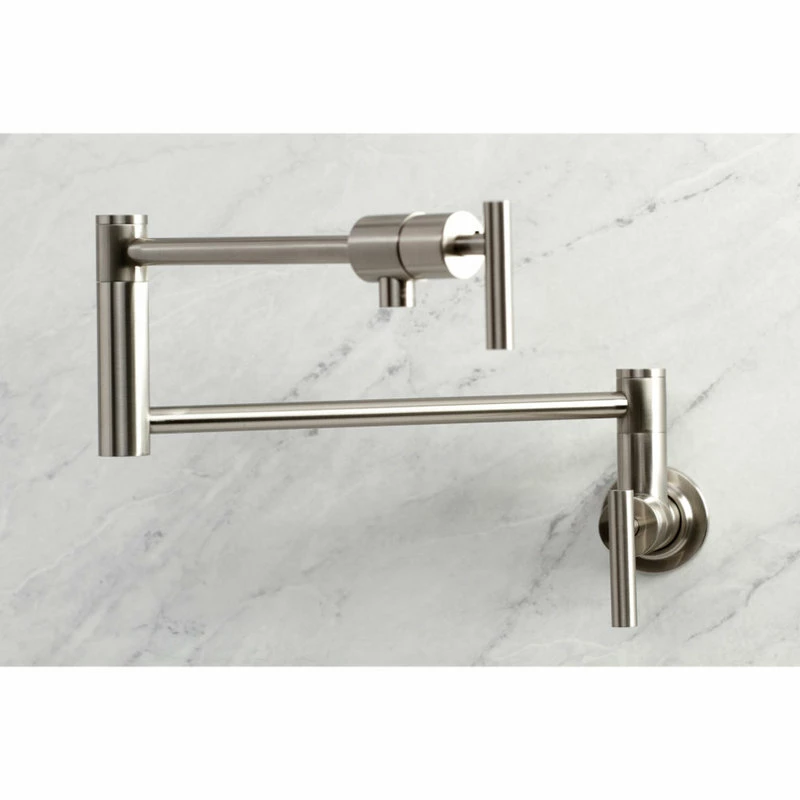 Best deal β¨ Kingston Brass KS4108CML Manhattan Wall Mount Pot Filler, Brushed Nickel π 6 Best deal β¨ Kingston Brass KS4108CML Manhattan Wall Mount Pot Filler, Brushed Nickel π - Image 4