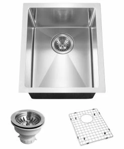 Best reviews of ✨ Houzer Inc. Houzer CNB-1200 Savoir Series 10mm Radius Undermount Prep Bowl Kitchen Sink ⭐