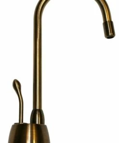 Best Pirce 🎉 Whitehaus Collection Forever Hot Instant Hot Water Dispenser, Antique Brass, 4.13"x6.88" ✨
