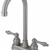 Coupon ✔️ Kingston Brass Victorian Two Handle 4" Centerset High-Arch Bar Faucet ✔️