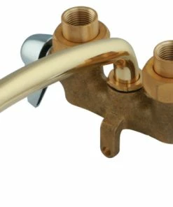 Cheap 🧨 Kingston Brass KF471 Laundry Faucet, Polished Chrome 🔥