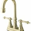 Cheapest 🔔 Kingston Brass Templeton Bar Faucet, Polished Brass 😀 -Moen - shop home design 118