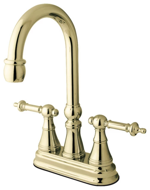 Cheapest π Kingston Brass Templeton Bar Faucet, Polished Brass π 3 Cheapest π Kingston Brass Templeton Bar Faucet, Polished Brass π