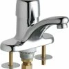 Budget 🥰 Chicago Faucets 3400-AB Single Supply Hot / Cold Water Basin - Chrome 👍