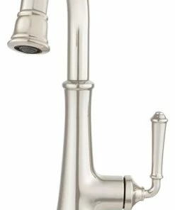 Deals 🧨 American Standard Brands American Standard 4279.410 Delancey Single Handle Pull-Down Spray - Polished 🎉