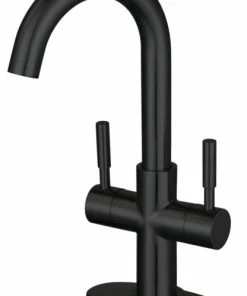 Best deal ⌛ Kingston Brass LS8550DL Concord Two-Handle Bar Faucet, Matte Black 🥰