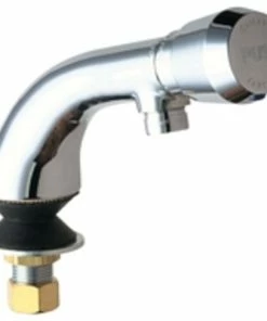 Outlet ❤️ Chicago Faucets 807-E12-665PAB Single Supply Hot / Cold Water - Chrome 🔔