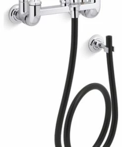 Best deal 🤩 Kohler Triton Bowe Service Sink Faucet, Polished Chrome 😀