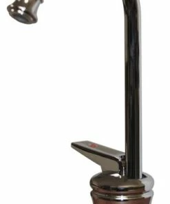 Outlet 🛒 Whitehaus Collection Whitehaus WHFH3-H65 Point Of Use 1 Hole Kitchen Faucet - Polished Chrome 🌟