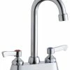 Top 10 🤩 Elkay 4" Gooseneck Spout Double Handle Deck Mount Commercial Faucet, LK406GN04L2 🎁