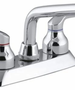 Deals 👏 Kohler K-15270-4 Coralais Double Handle Laundry Faucet - Polished Chrome 🤩