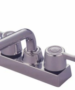 Promo 🛒 Kingston Brass KB481 Vista Centerset Laundry Faucet - Polished Chrome ✔️