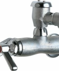 Flash Sale ❤️ Chicago Faucets 305-VB Wall Mounted Service Sink Faucet - Rough Chrome 🔔