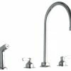 Cheapest ✨ Elkay 8" Centerset, Concealed Deck Faucet, 8" Gooseneck Spout And Lever Handles ❤️