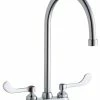Buy 🥰 Elkay 4" Centerset With Exposed Deck Faucet And 8" Gooseneck Spout 😉