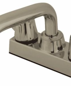 Hot Sale 💯 Kingston Brass Laundry And Utility Faucets With Brushed Nickel Finish KB471SN 🌟