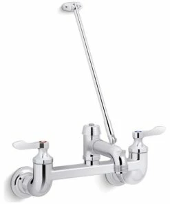 Brand new 💯 Kohler Triton Bowe Service Sink Faucet, Polished Chrome ❤️