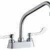 Best Sale 💯 Elkay 4" Centerset With Exposed Deck Faucet And 8" High Arc Spout 🎉