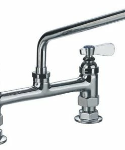 Wholesale 🤩 Whitehaus Collection Heavy Duty Utility Bridge Faucet With An Extended Swivel Spout 👏