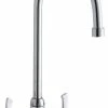 Top 10 ⌛ Elkay 1 Hole With Concealed Deck Faucet With 8" Gooseneck Spout 2" Lever Handles 💯