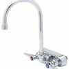 Cheapest 🎁 T And S Brass B-1146 Wall Mounted Workboard Faucet - Chrome 💯