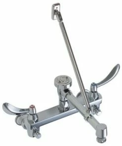 Best deal ⌛ Delta Faucet Delta Two Handle 8" Wall Mount Service Sink Faucet 🔥