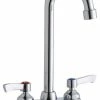 Top 10 ❤️ Elkay 4" Centerset, Exposed Deck Faucet, 5" Gooseneck Spout 2" Lever Handles 🌟 -Moen - shop home design 277