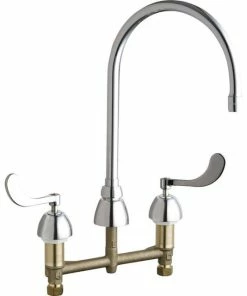 Best Sale ✨ Chicago Faucet Chicago 786-Gn8Ae36Abcp Manual And Metering Faucet 🧨