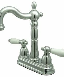 Brand new ✔️ Kingston Brass 4" Centerset Bar Faucet, Polished Chrome 🧨