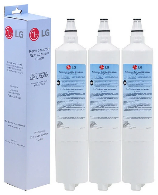 Cheap π― LG Electronics Genuine OEM LG LT600P Premium Replacement Fridge Water Filter, Set Of 3 β 3 Cheap π― LG Electronics Genuine OEM LG LT600P Premium Replacement Fridge Water Filter, Set Of 3 β