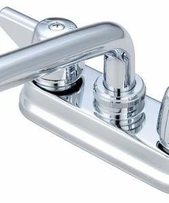 Cheapest 😀 Central Brass 0094-H 1.5 GPM Deck Mounted Laundry Faucet - Polished Chrome ⭐