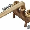 Cheapest ⌛ Central Brass 0465-5 Two Handle Laundry Faucet - Rough Brass 🔥 -Moen - shop home design 31