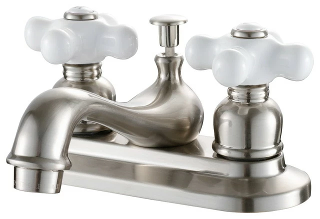 Hot Sale β¨ Hardware House Two Handle Lavatory Faucet, Satin Nickel π 3 Hot Sale β¨ Hardware House Two Handle Lavatory Faucet, Satin Nickel π