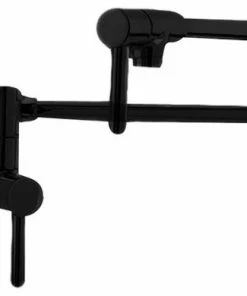 Cheapest ❤️ Newport Brass 9485 East Linear Double Handle Wall Mounted Pot - Flat Black 👍