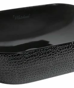 Brand new 🔥 Whitehaus Collection Whitehaus WH71302-F04 Ceramic Sink W/ Embossed Exterior And Smooth Interior 🤩