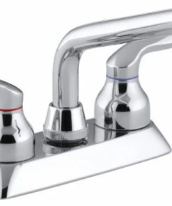 Buy 😉 Kohler K-15271-4 Coralais Double Handle Laundry Faucet - Polished Chrome 👍