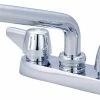 Flash Sale 👍 Central Brass Two Handle Cast Brass Bar/Laundry Faucet ✔️