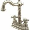 Best reviews of 🔥 Kingston Brass 4" Centerset Bar Faucet, Polished Nickel 🥰