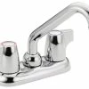 Brand new 😉 Moen Chateau Chrome 2-Handle Low Arc Laundry Faucet 🌟 -Moen - shop home design 83