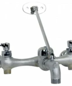 Cheap 🌟 American Standard Brands American Standard 8354.112 Wall Mount Service Sink Faucet - Rough Chrome 🔥